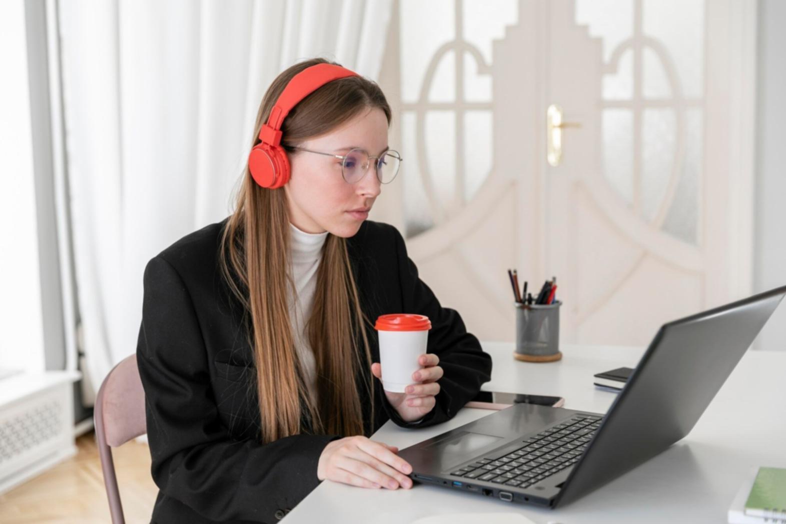 Modern office environment with team collaboration